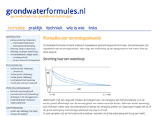 Tablet Screenshot of grondwaterformules.nl